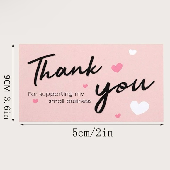 2/12 Thank You Cards 25 - Picture 1 of 2